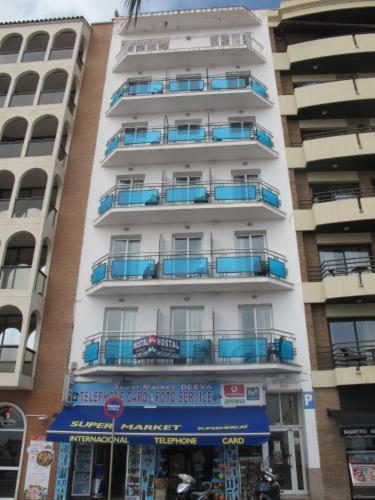 Hostal Lloret Playa Lloret de Mar Ngoại thất bức ảnh