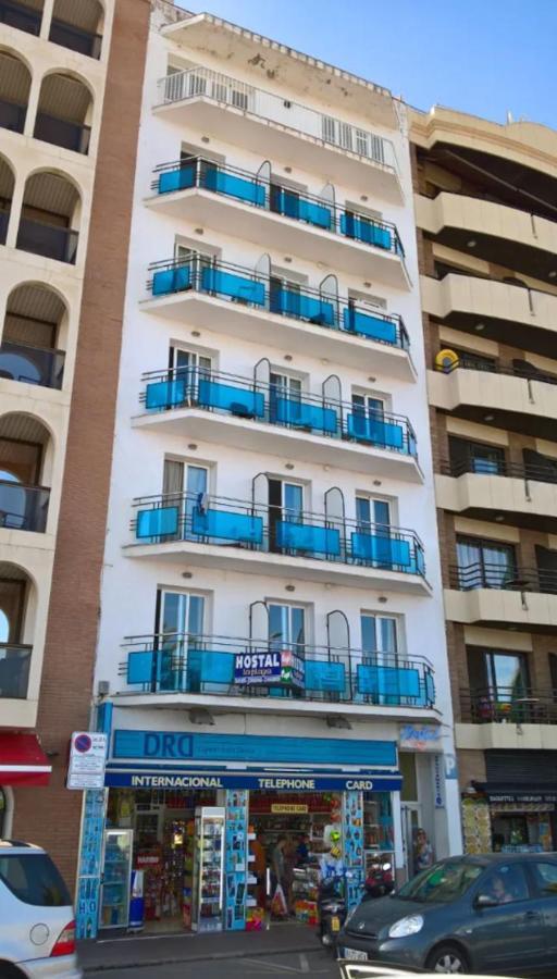 Hostal Lloret Playa Lloret de Mar Ngoại thất bức ảnh